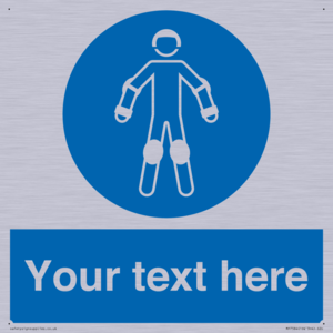 Custom protective roller sport equipment must be worn